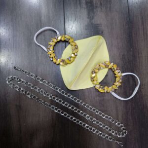 Diane Mask in Bright Yellow